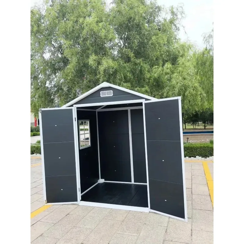 Rot-proof Plastic Shed Storage for Home Decor Outdoor Garden Tool Room, Miscellaneous Mobile Warehouse Caseta Jardin