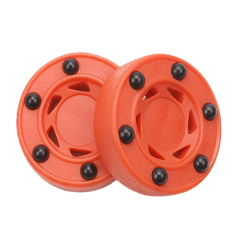 Roller Hockey Durable ABS High-density Good Quality Practice Puck Perfectly Balance For Ice Inline Street Roller Hockey Training