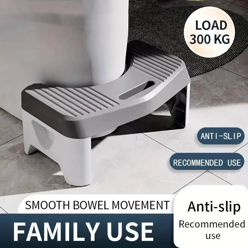 Anti Slip Thickened Toilet Squat Foot Stool Bathroom Posture Aid For Adults Pregnant Women Kids Comfort Rest Accessory