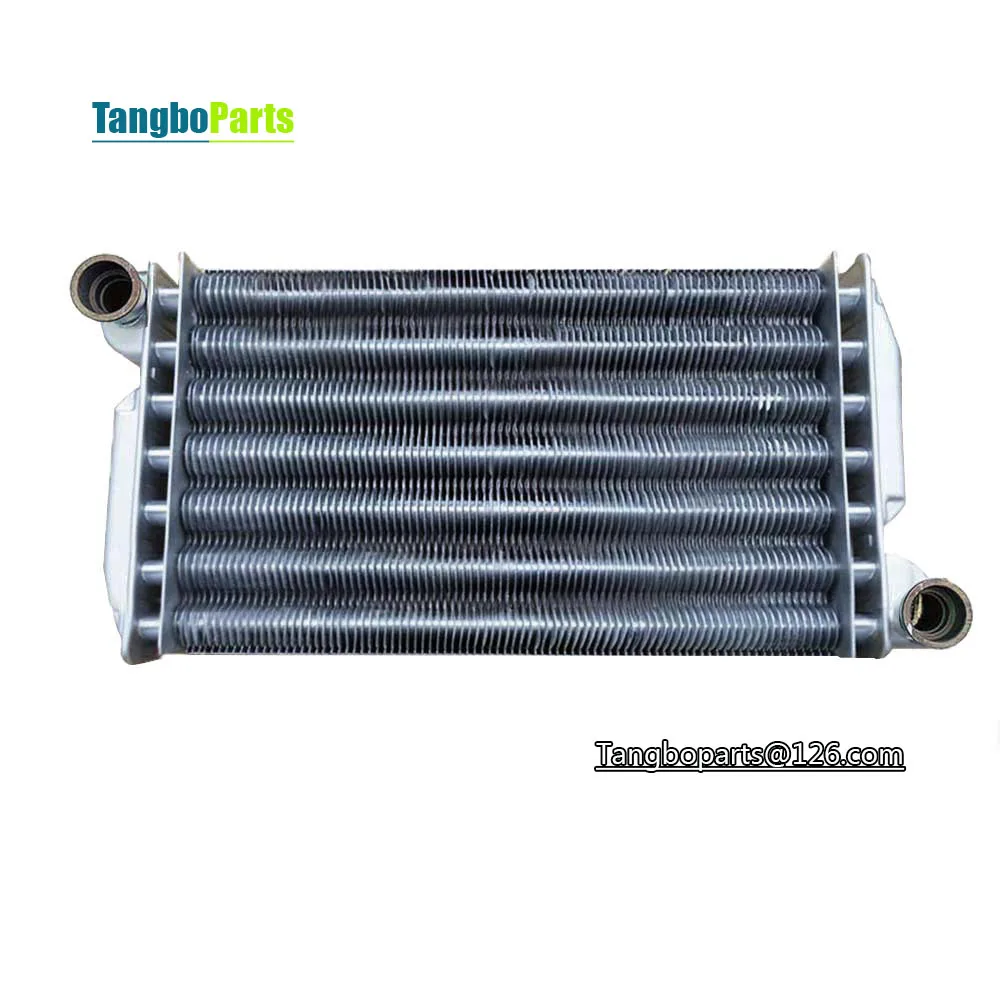 Gas Boilers Accessories 295mm 7 Tubes All-Copper Main Heat Exchangers For BAXI CHAPPEE Gas Boilers Replacement