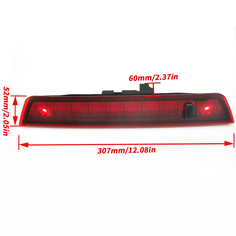 WF High mount Red Smoke third Tail Rear Brake Stop LED Light Rear Lamp for Jeep Grand Cherokee 2005 -2010 55156389AC/ 55156389AF