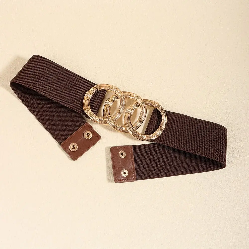 Elastic Belt Waist Belt Fashion Korean Style Simple Buckle Waist Strap Clothing Accessories Waistband Versatile