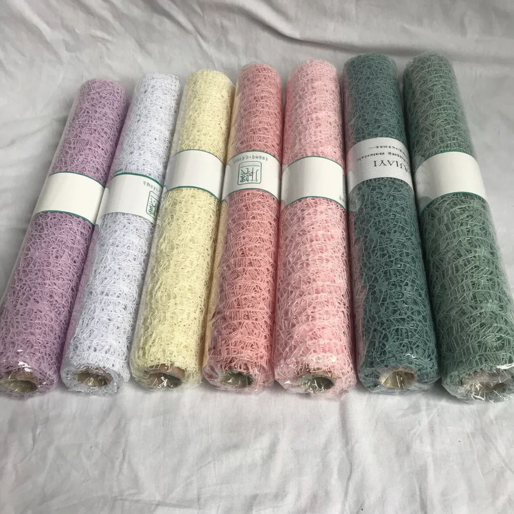 Tissu en maille jacquard ajour - The Florist Supply Shop avis et prix
