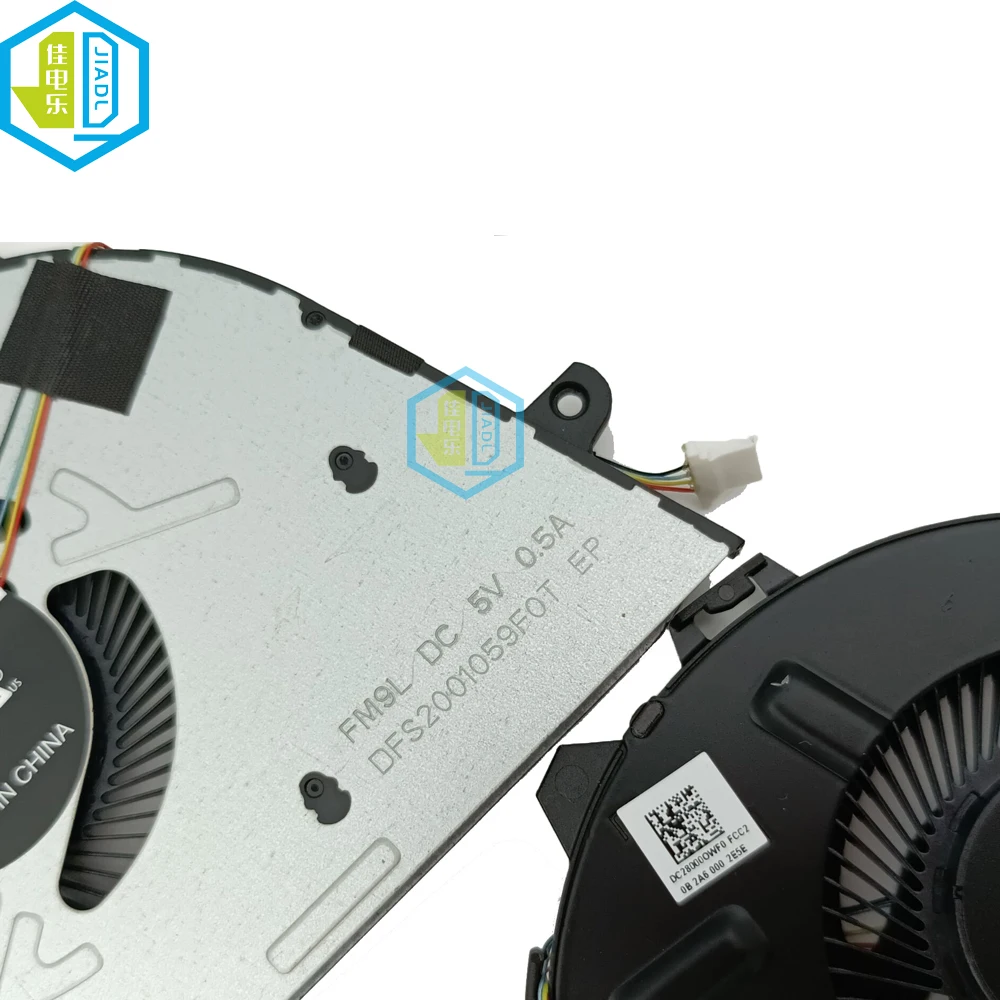 Laptop Cooler CPU Cooling Fan For Lenovo IdeaPad 5-14IIL05 5-14ITL05 5-14ARE05 5-14ALC05 FM9L DFS2001059F0T 5F10Y88575 5V 0.5A