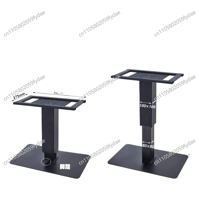 Foot Pedal Multi Function Coffee Table Lifting Mechanism Elevator Iron Frame Aluminum Alloy Bracket