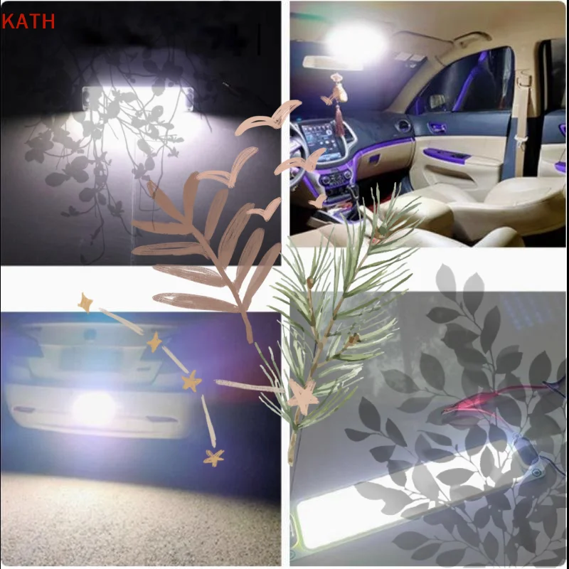 1Pc 12V-85V LED Chip 54/87/108 COB With Switch Reading Night Light Interior Light Ceiling Lamp Van Lorry Truck Camper Boat