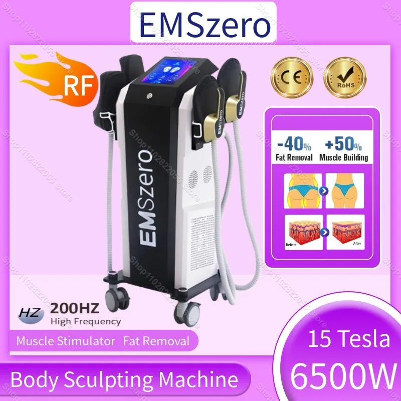 200Hz EMSzero Neo RF ems Body Sculpting Shaping Machine Pro Ultra Fat Burning Electromagnetic Muscle Stimulation Slimming