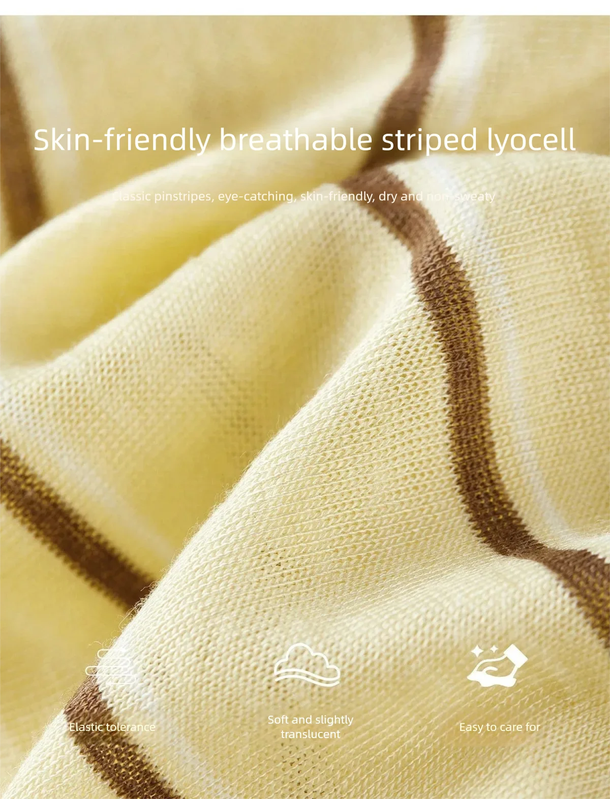 SENTUBILA Damen-Strickoberteil mit Rundhalsausschnitt und Kontraststreifen, Sommermode 2026, kurzärmeliges T-Shirt mit Twist-Front-Schlitz und Knöpfen Q62TC7208 – Detail 21
