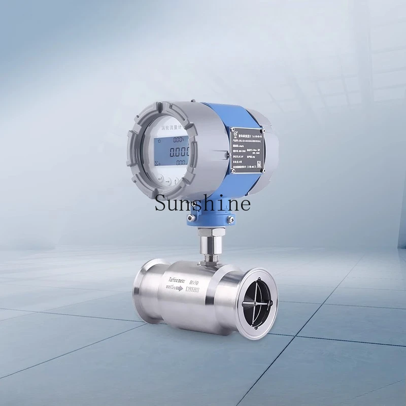 

Star LWL11 Liquid Turbine Flowmeter Meter Flange Thread High Precision Battery Powered Pulse Control Explosion Proof