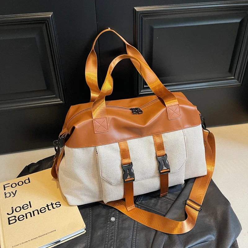 

Oxford Large Capacity 2024 High Quality Travel Handbag Zipper Solid Simple Shoulder Bag Soft Versatile Popular Crossbody Bag