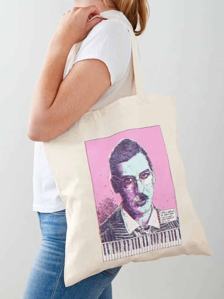 Charly Garcia, as dressed in Piano Bar Tote Bag tote bag men hand bag Reusable bags