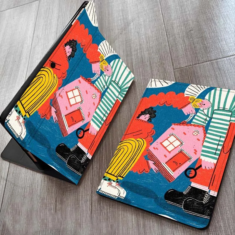 

Cartoon Good Without Luck For OPPO Realme Pad Air X 10.36 11 Inch Tablet Case