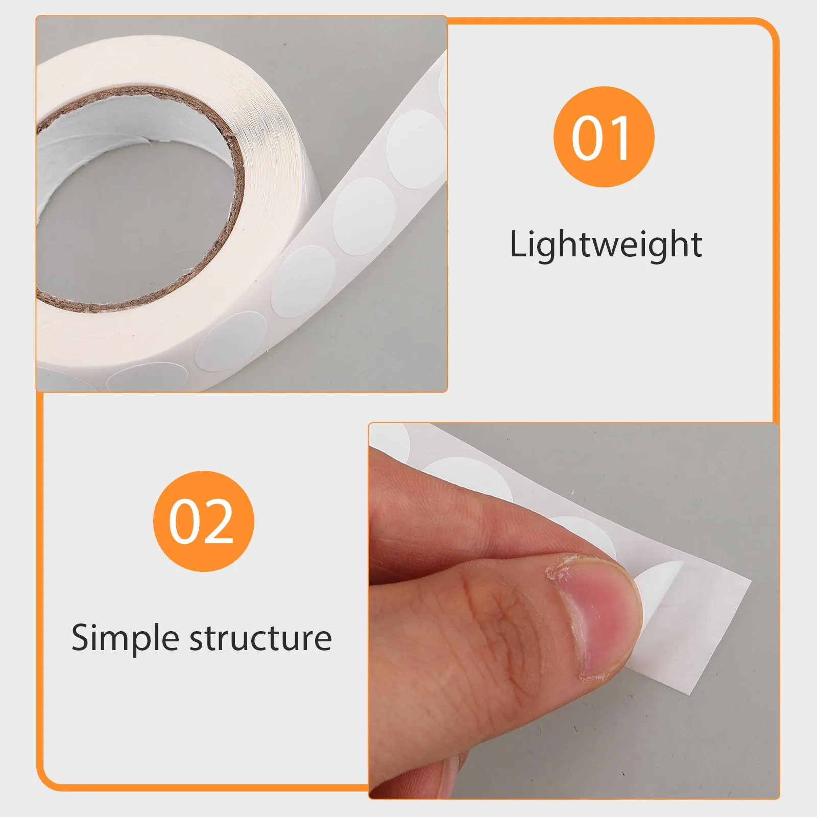 ملصقات علامات دائرية مقاومة للماء مقاس 13 مم سهلة التقشير للاستخدام الداخلي والخارجي والمكتب والمنزل والمتجر والفصول الدراسية #4