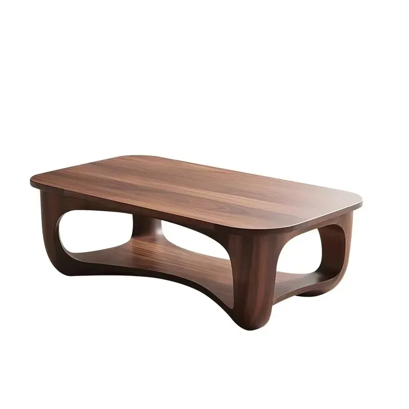 North American black walnut coffee table solid wood low table new Chinese modern living room can be customized without
