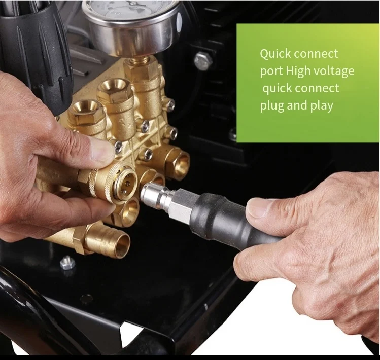 منظف الضغط العالي التجاري 220 فولت غسالة السيارات الأوتوماتيكية الصناعية معدات رش غسيل السيارات الزراعية عالية الطاقة