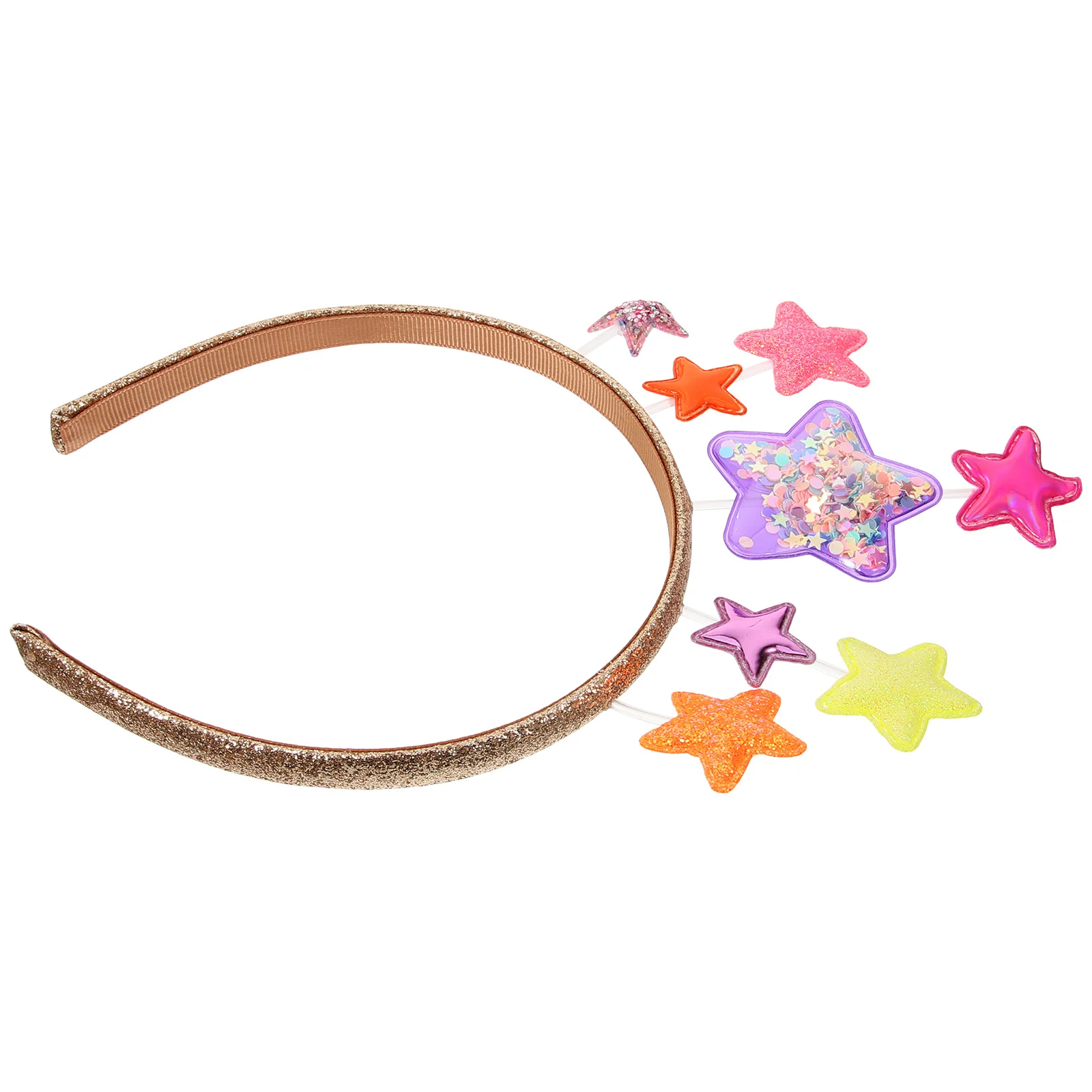 

Star Headband Creative Design Shiny Kids Party Hair Accessories Birthday Carnival Costume Decor Hair Hoops For Children Adults