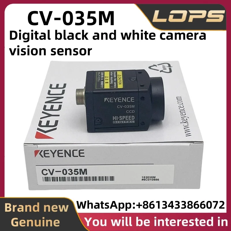 CV-035M مستشعر رؤية الكاميرا الرقمية الأبيض والأسود الأصلي الجديد KEYENCE، كمية كبيرة في المخزون، مرحبا بكم في التشاور