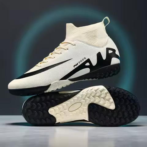 Men Soccer Shoes Society Turf Training Kids New Football Field Boots Professional Non-Slip TF/FG Indoor Children Football Shoes
