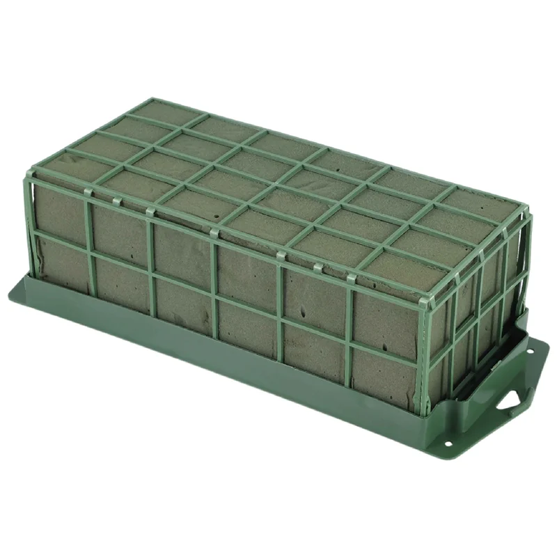 

ABUP-1 Pcs Floral Foam Cage Flower Holder With Floral Foam For Flowers Cage Bowl For Table Centerpiece Floral Arrangement