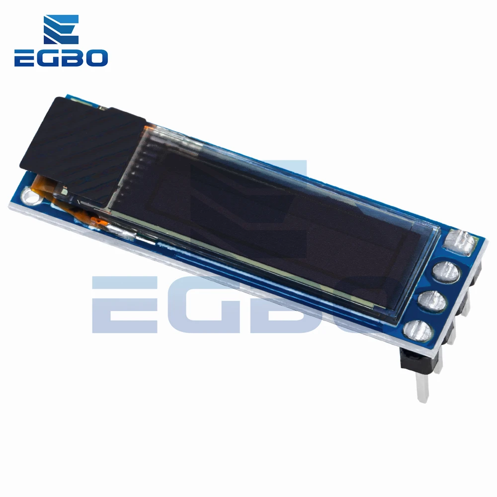 0.69 Inch 96X16 Oled Display Module Wit Display 0.69 "Ssd1306 Lcd-Scherm Control Board Voor Arduino 3-5.5V Iic Interface