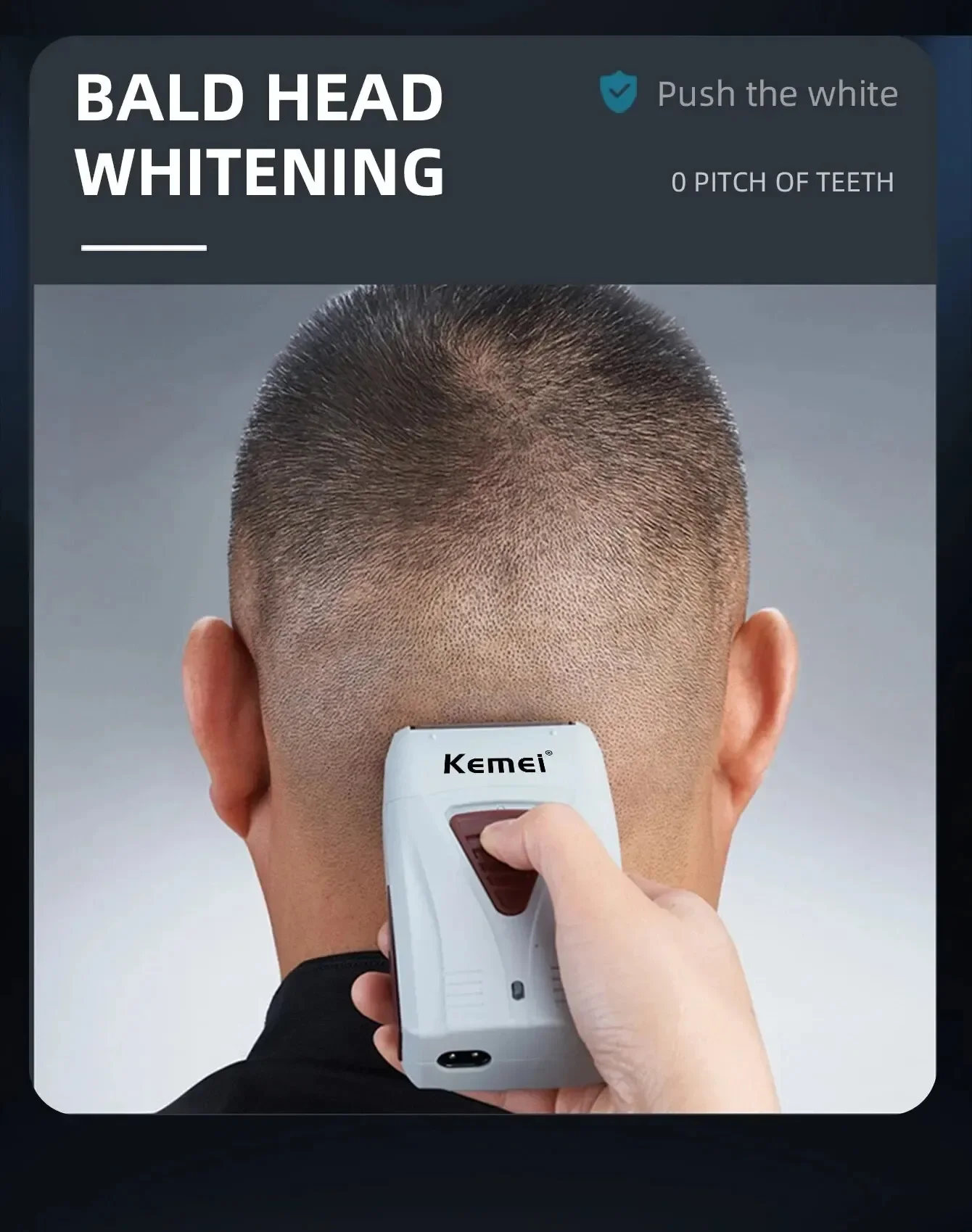 Kemei Haarschneidemaschinen-Set für Männer Elektrischer Rasierer Haarschneider Professionelle Schneidemaschine KM-2296 KM-3382 KM-2293 Haarschneidemaschine – Detail 25
