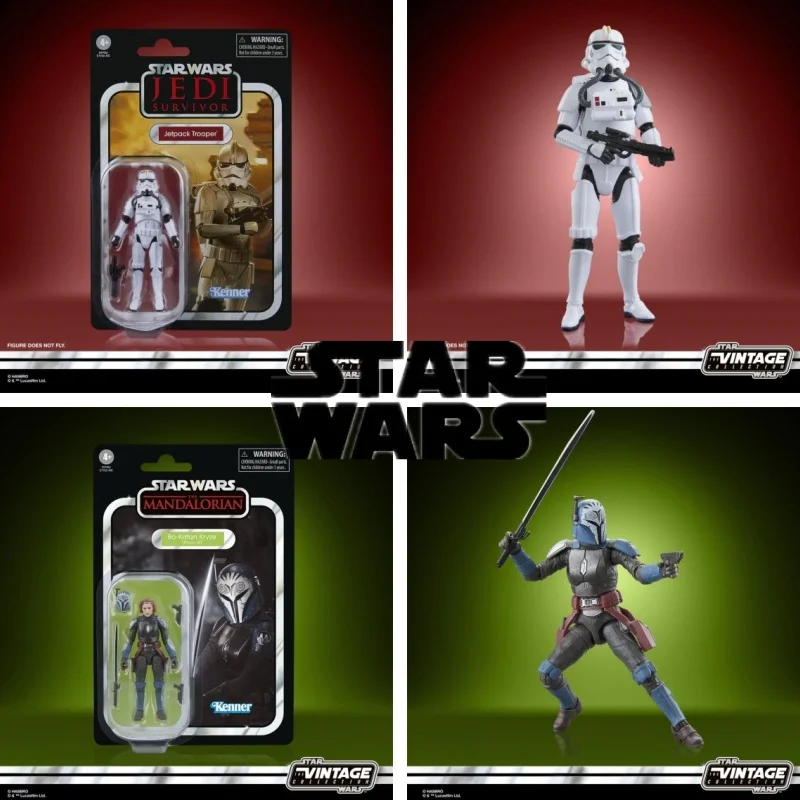 在庫あり-スターウォーズ-375インチ-tvc-マンダロリアン-ブラックライトセーバー-ボバ・フェット-ジェットパック-ストームトルーパー-おもちゃ