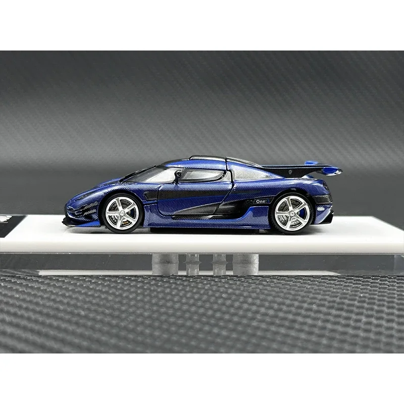 TPC Disponibile 1:64 ONE Cappuccio interamente in fibra di carbonio aperto Diecast Diorama Collezione di modelli Giocattoli in miniatura