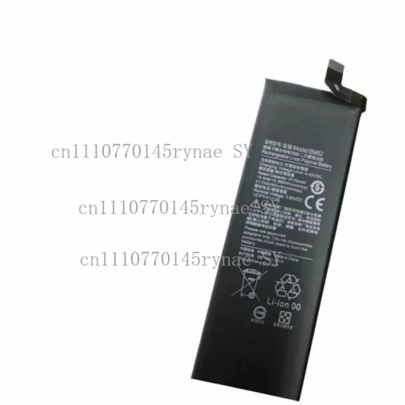 Original Genuine BM52 Replacement Battery For Xiaomi Mi Note 10 Note 10 Lite Note 10 Pro CC9 Pro