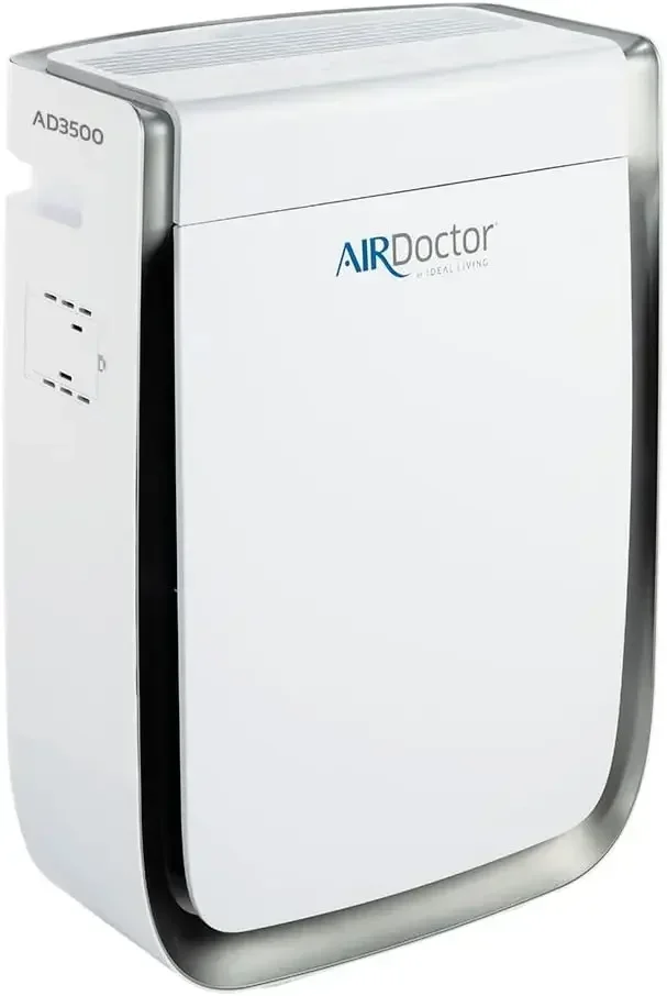 AIRDOCTOR AD3500 Air Purifier for Home and Large Rooms Up to 1260 sq. ft. 2x/hour | UltraHEPA, Carbon, VOC Filters