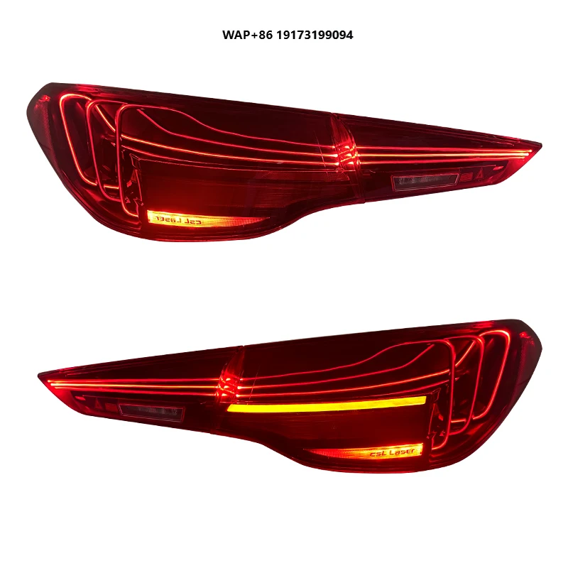 ل B-MW 4 سلسلة M440i M430i G82 الذيل ضوء 2020-2022 G22 G24 الضوء الخلفي ترقية CLS نمط M4 نمط LED الضوء الخلفي