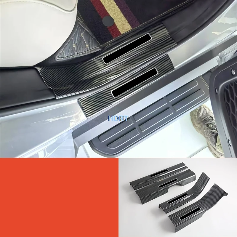 

Для Chery iCar V23/iCaur V23 2025 + Стайлинг автомобиля, порог приветствия, педаль, накладка на порог, задняя защита багажника, крышка багажника