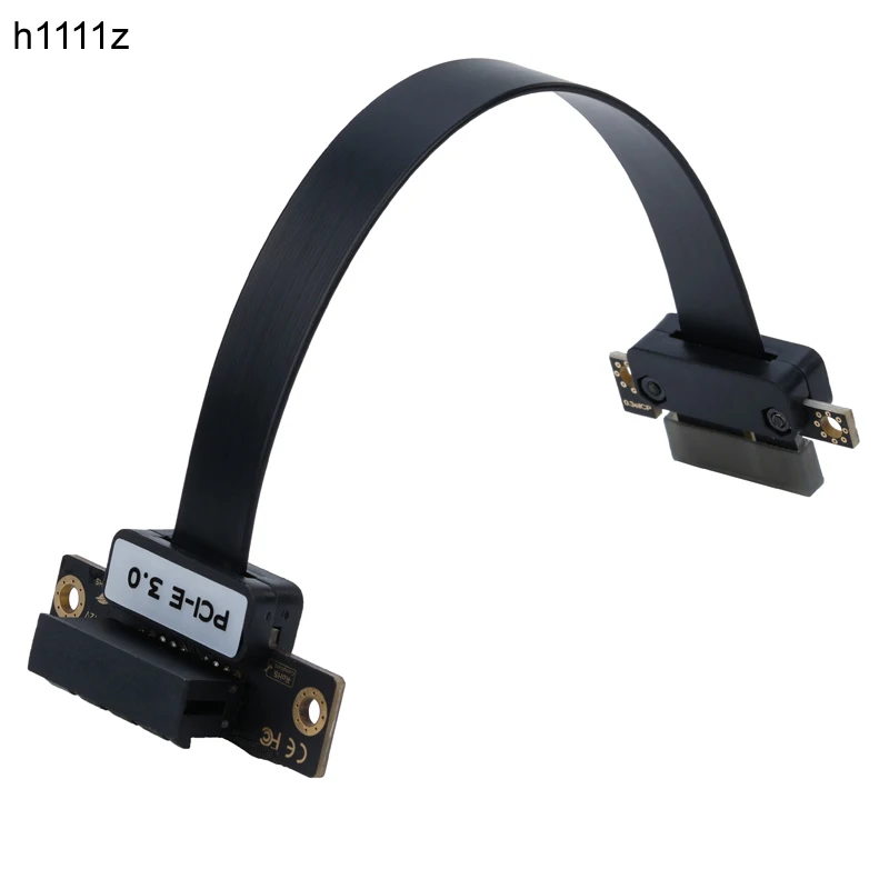 NEW PCIE X1 Extender PCI Express 3.0 1X to X1 Cable 20cm PCI-E X1 Extension Cable High Speed 8Gb for PCI-E USB/NVME/Network Card
