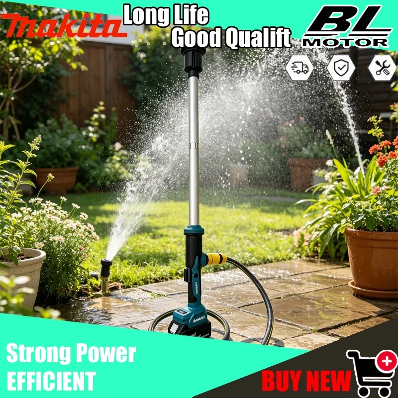 Makita 18-21V Multifunctional Cordless Submersible Pump, Portable Water Pump for Home DIY, Construction & Industrial Work