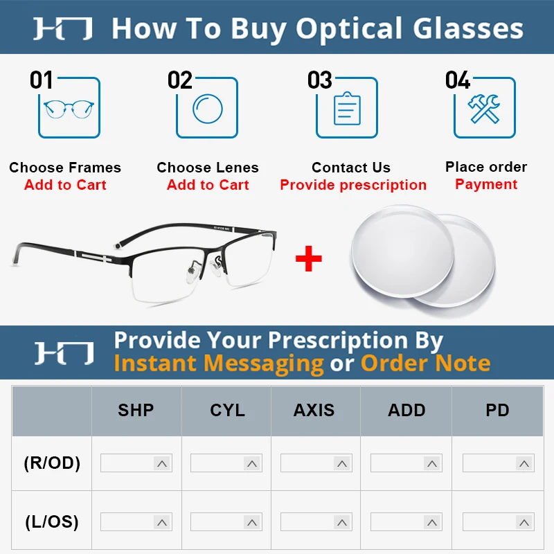 SZTZX Photochromic Anti Blue Light Series Hyperopia Myopia Lens 1.56 1.61 1.67 1.74 Prescription CR-39 Resin Aspheric Lenses