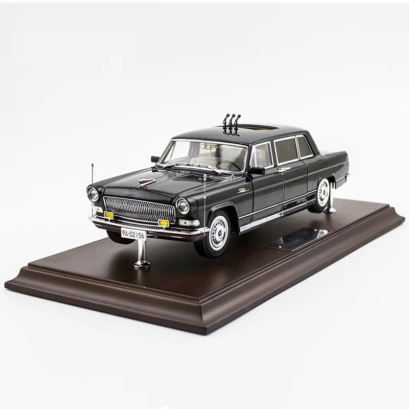 

Century Dragon Hongqi CA772TJ 50th Anniversary 1:24 Alloy Car Model Gift Ornaments