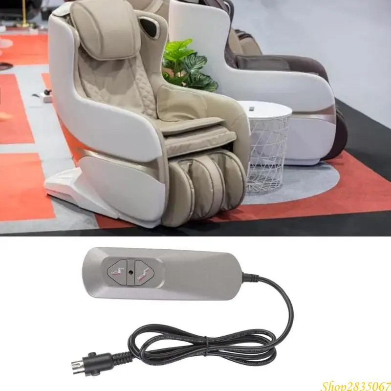 Practical Lift Chair Hand Controllers 5V Motorized Mechanism Straight 5 Pin Connection Ergonomic Operations Interfaces 831F