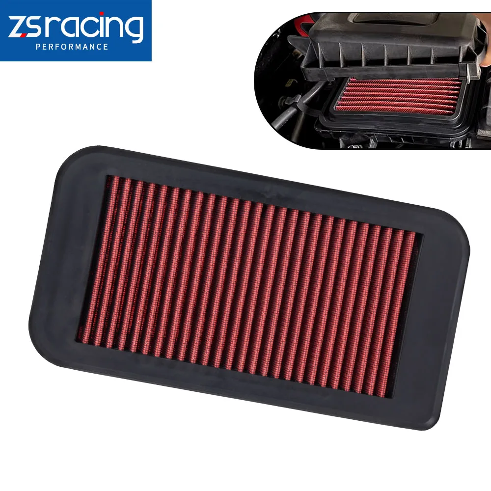 

ZS High-Flow Performance Air Filter for Toyota Corolla Subaru BRZ 86 Geely Emgrand Vision Englon SC7 OFI255-RED