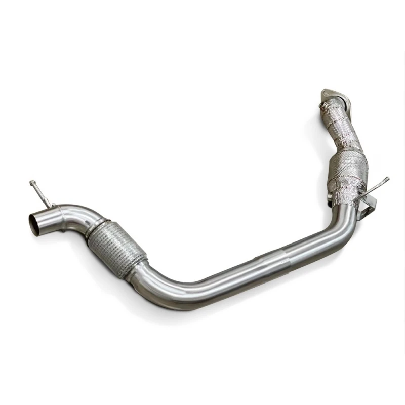 Capacity Converter for Ford Mustang 2.3T Three way Catalytic Racing Parts System Exhaust Catless Downpipe