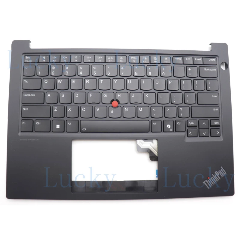 f  New Palmrest Upper Case C Cover US Backlit KB For ThinkPad E14 Gen 6 21M7 21M8