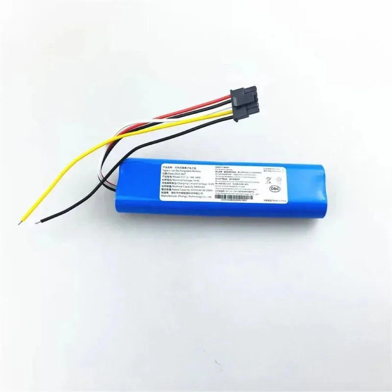 14.4 V 12800 mAh CECOTEC CONGA 3090 3091 3092 1690 1890 2090 Robot Vacuum Cleaner Battery Pack Replacement Accessories