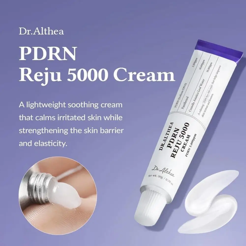 Dr.Althea PDRN Reju 5000 Cream Skin Repair Firming Anti Aging Moisturizing Wrinkle Reduction Face Care Korean Skincare