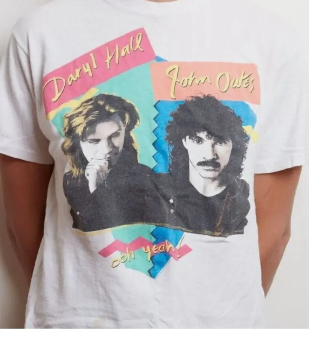 

Hall & Oates T-shirt, rock band t-shirt, cotton unisex full sizes