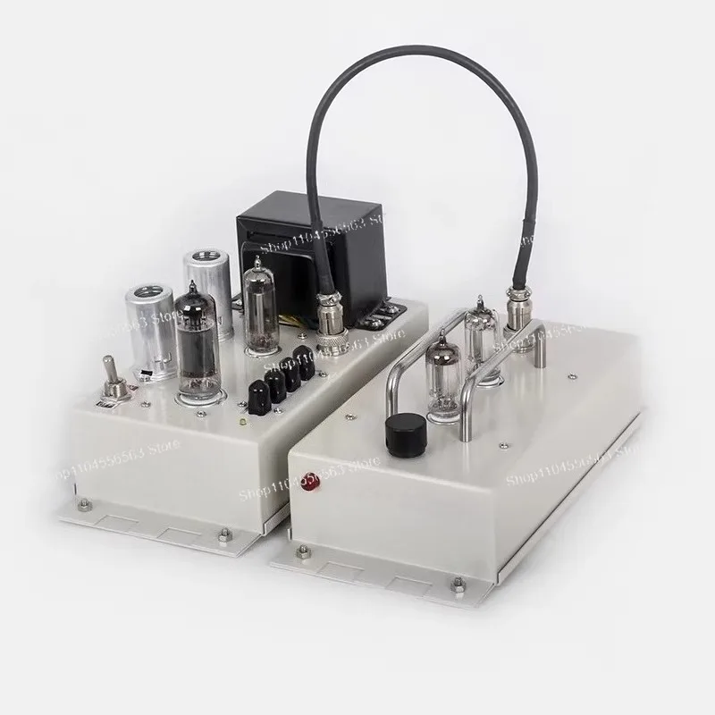 

Ламповый предусилитель с прямым нагревом, оснащенный лампами RCA3A5, комплектный усилитель Hi-Fi на вакуумных ламках