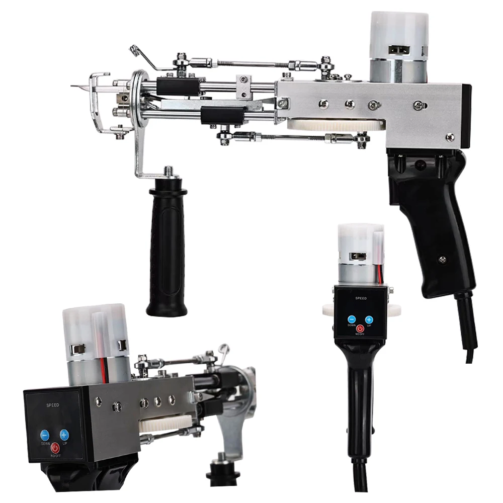 Digitale Anzeige Elektrische Teppich-Tuftingpistole Teppich-Tuftingmaschinen Teppich-Web- und Flockmaschinen Upgrade 2-in-1 Tuftingpistole – Detail 4