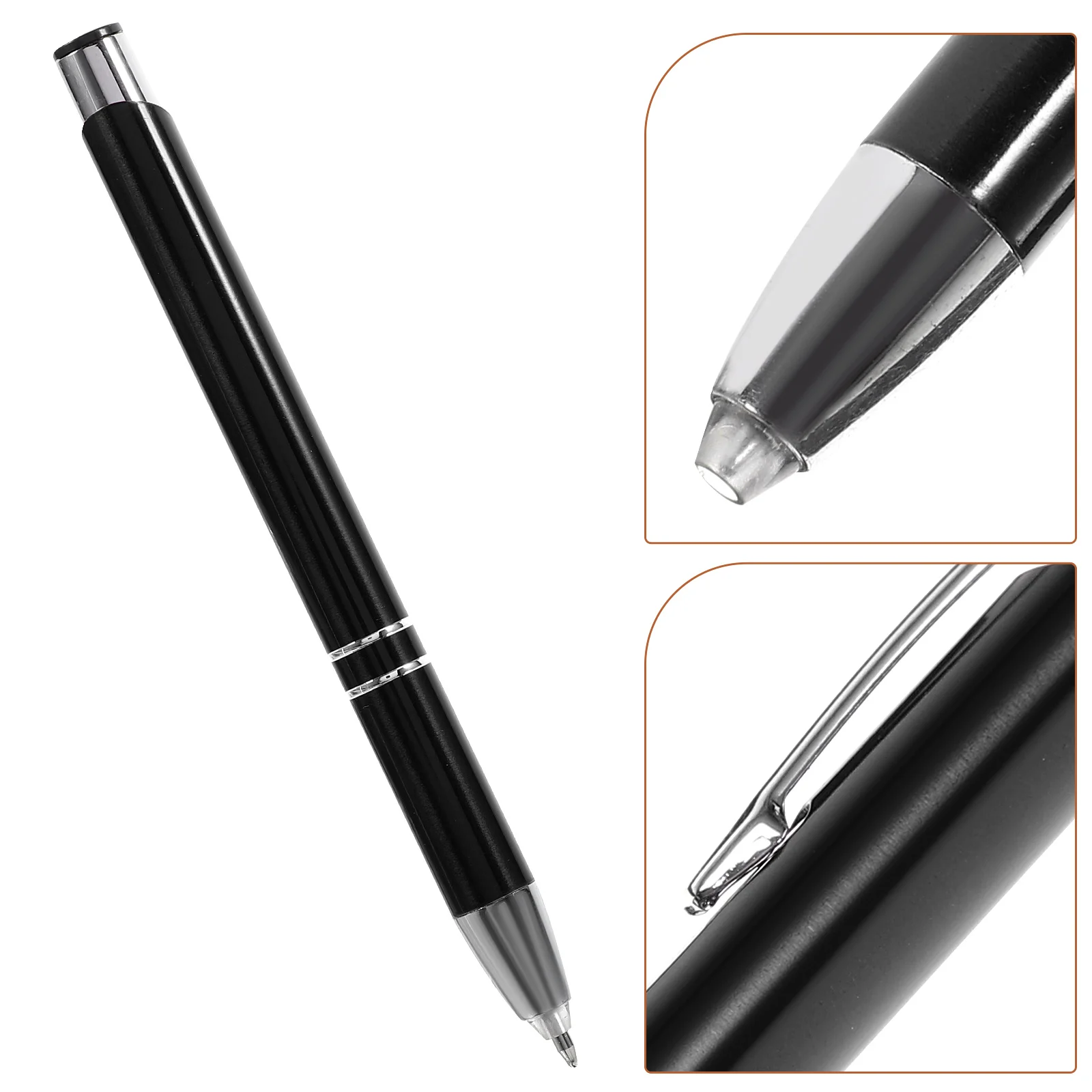 

Ballpoint Pen Lighted Pens Writing LED 2 1 Sign Portable Office Stationery Gift