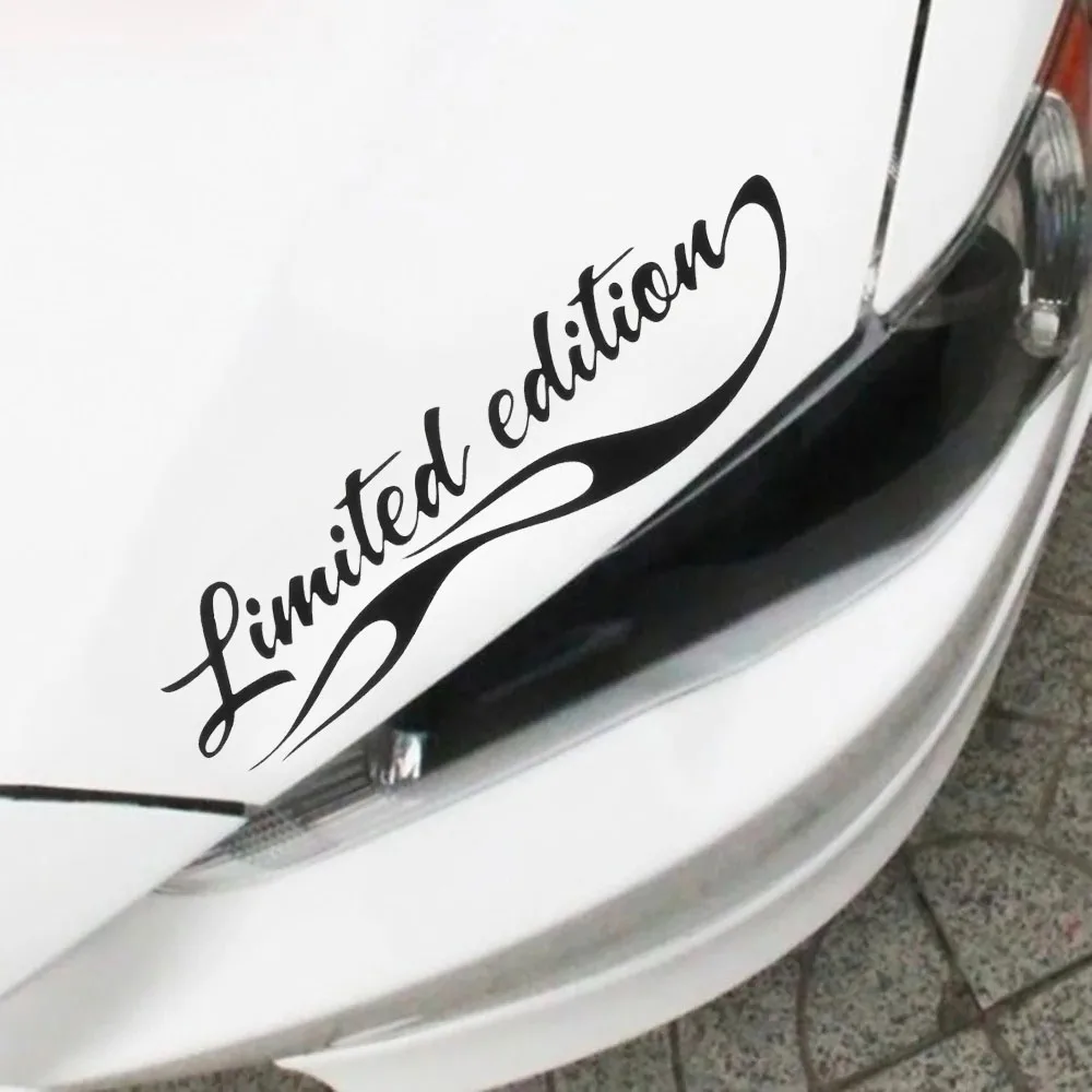 

2PCS Limited Edition Car Sticker, Waterproof & Sun Protection Vinyl Decal, Auto Exterior Decoration for Cars, Trucks and SUV