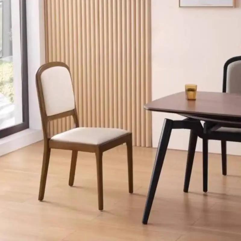 

Minimalist Dining Chair Upholstered Restaurant Sturdy Waiting Kitchen Dining Chair Salon Modern Cadeira De Escritorio Funiture