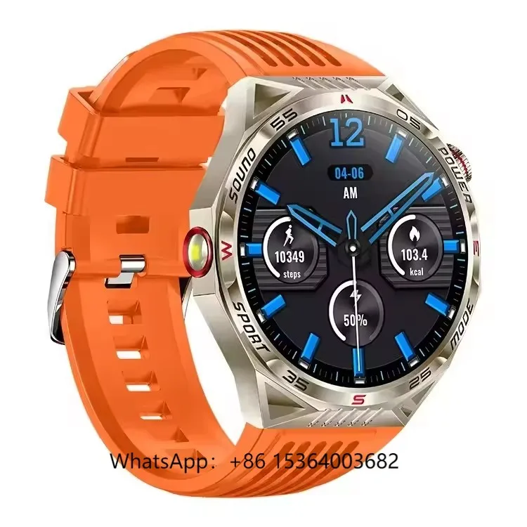 

HT28 Smart Watch Bt Call 1.85 Inch Screen LED Flashlight Sports Outdoor Fitness Tracker Smartwatch for Men
