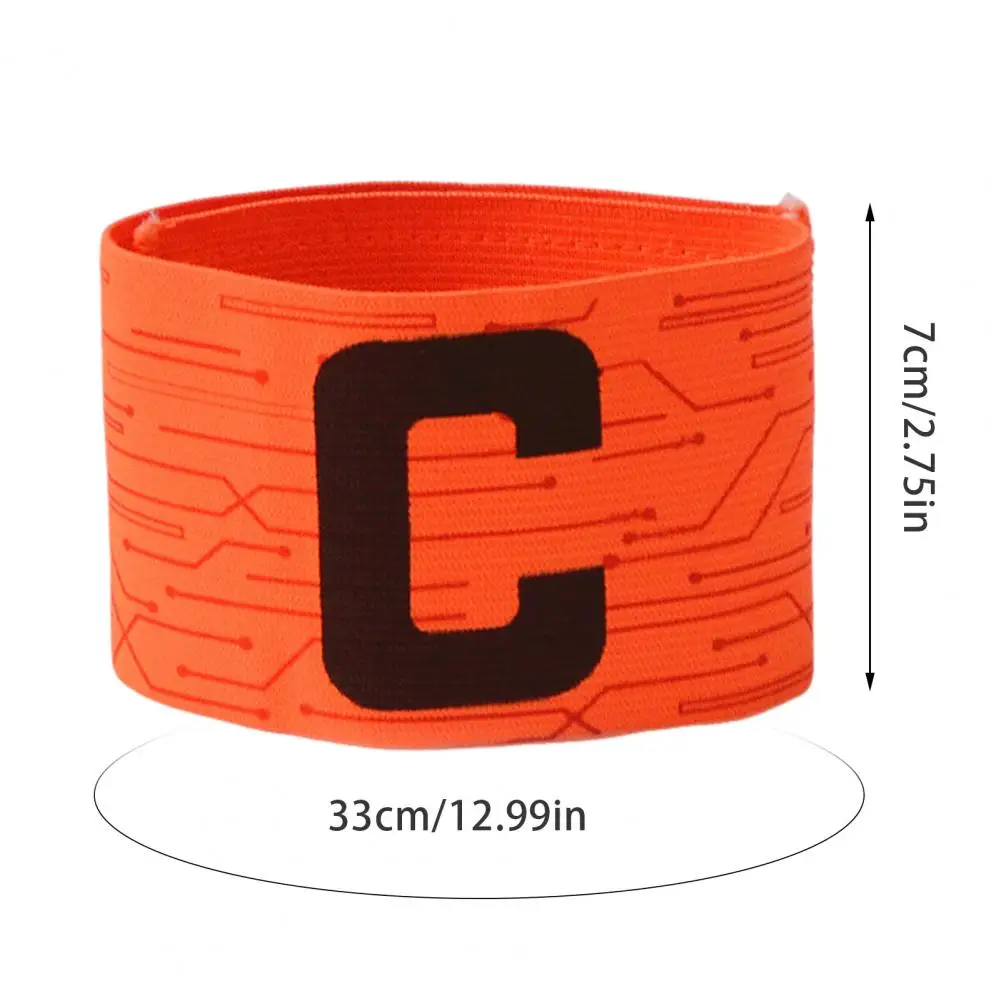 

Elastic Arm Strap Adjustable Arm Strap Vibrant Soccer Armband with Adjustable Fastener Tape Elastic for Team