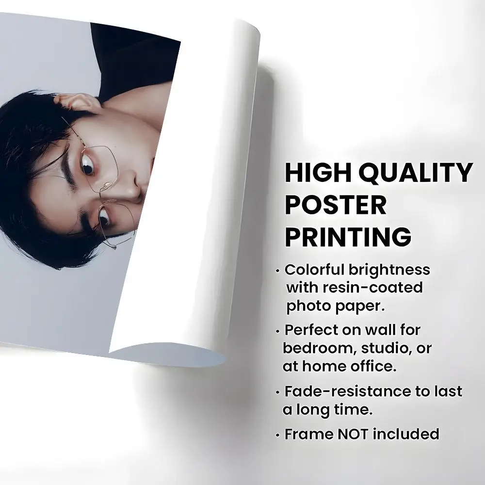 Actor Choo Young-woo Poster Self-adhesive Art Waterproof Paper Sticker Coffee House Bar Room Wall Decor